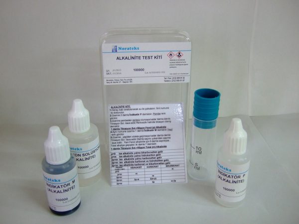 ALKALİNİTE TEST KİTİ (1damla=50ppm)